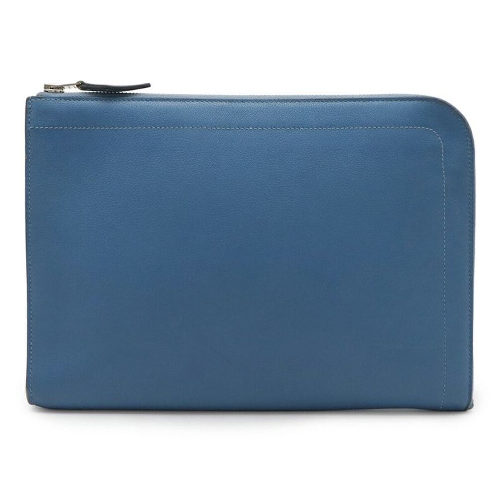Hermes Evercolor Leather Clutch Business Bag
